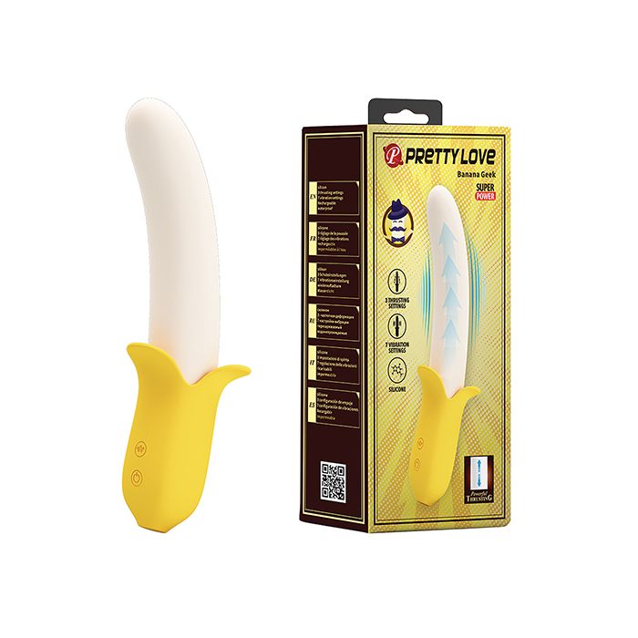 Banana Geek Thrusting Vibrator