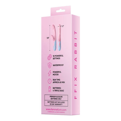 ffix Rabbit Pink+Blue
