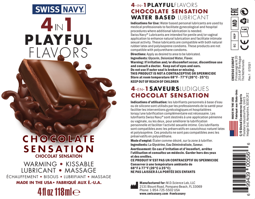 Chocolate Sensation 4 in 1 Playful Flavors