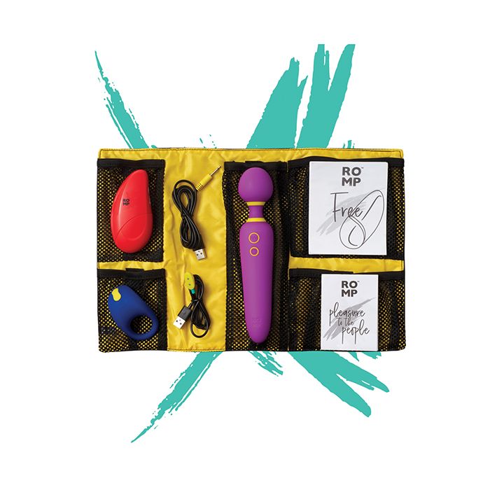 ROMP Pleasure Kit - Flip, Free & Juke in carrying case